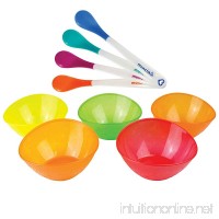 Munchkin 4 Count White Hot Safety Spoons with Multi Bowls - B0137VL6BU